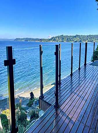 Semi Frameless Aluminum Glass Railings Barrie-Glass-Deck-Railing-Frameless-Glass-Railing-Aluminum-Railings-Glass-Railings-Pool-Railings-Balcony-Railings-Banister-Railings-Porch-Railings