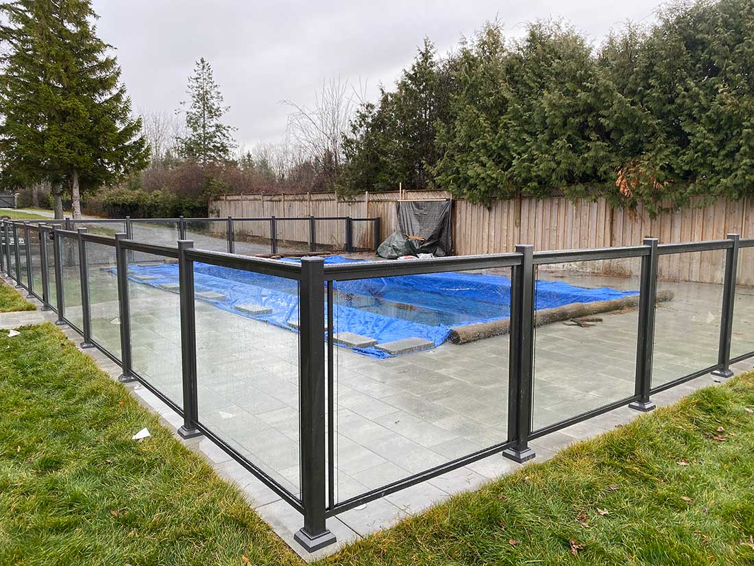 Aluminum Glass Railings Installed in Barrie