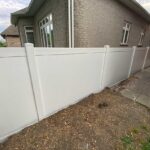 White Vinyl Fence Panels-Vinyl Fence-Vinyl Privacy Fence Installed in Barrie